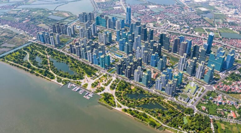lễ khởi công khu đô thị đa mục tiêu Lĩnh Nam