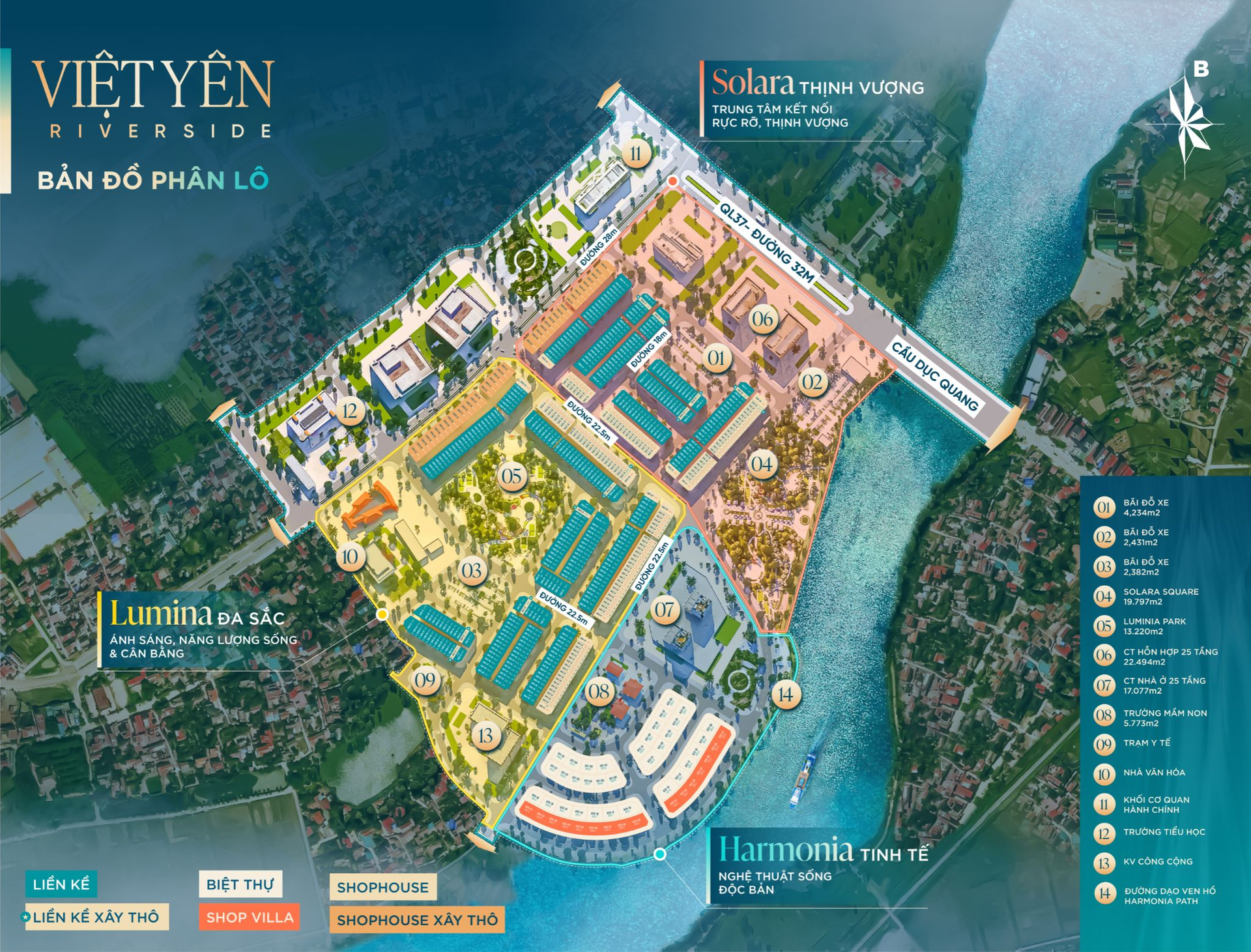 tổng quan Dự án Việt Yên Riverside