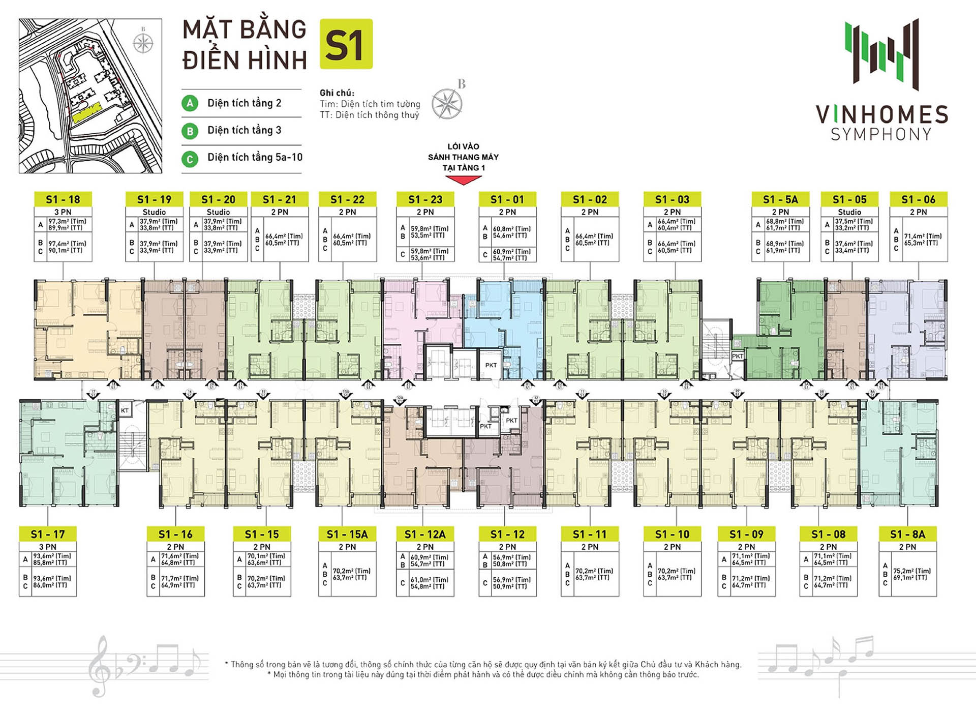 thiết kế căn hộ tòa s1 Vinhomes Symphony Riverside