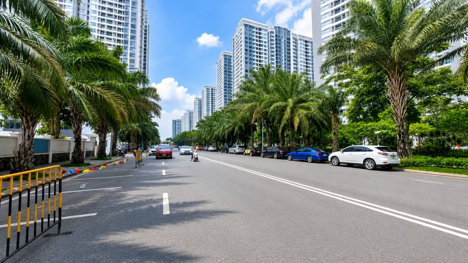 cảnh quan Vinhomes Times City
