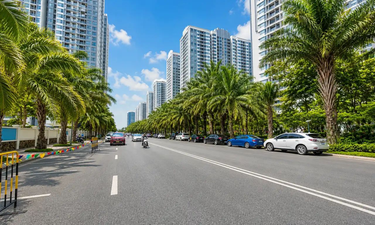 Cảnh quan Vinhomes Times City