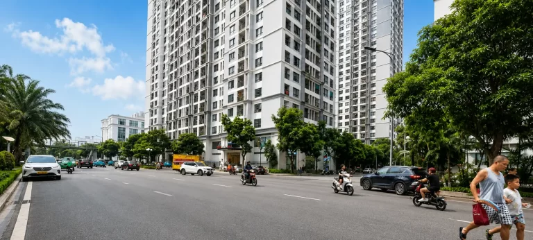 Cảnh quan Vinhomes times City