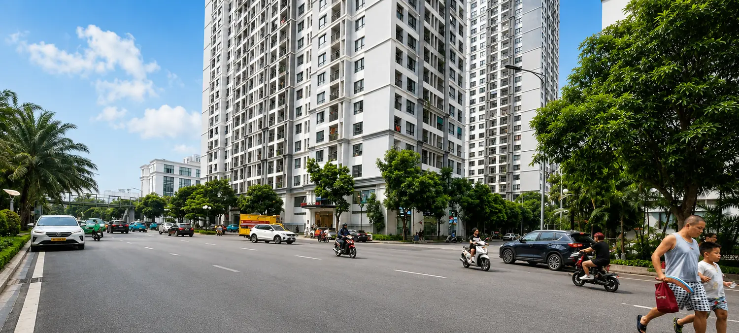 Cảnh quan Vinhomes times City