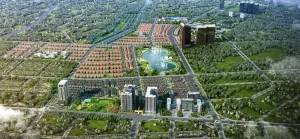 Phối cảnh khu đô thị Dương Nội Hà Đông