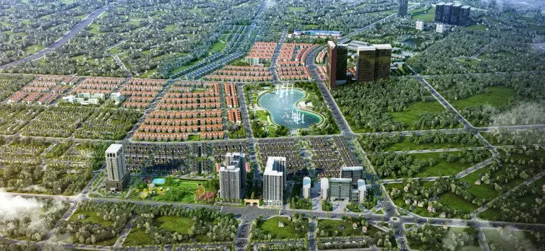 Phối cảnh khu đô thị Dương Nội Hà Đông