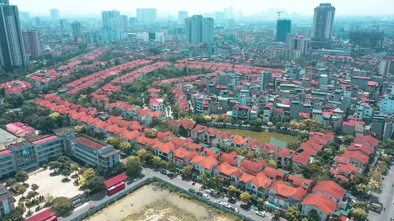 Toàn cảnh khu đô thị Mỗ Lao Hà Đông