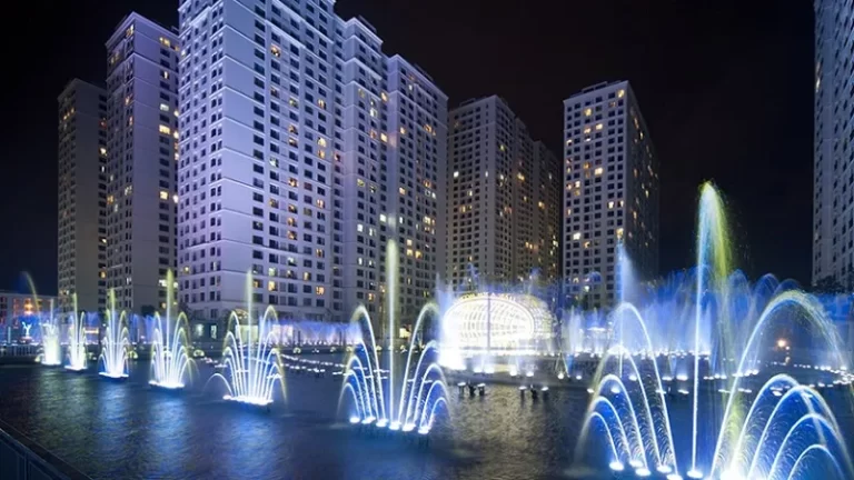 Quảng trường nhạc nước Vinhomes Times City